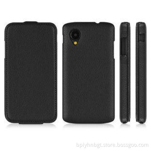 Lychee PU Vertical Flip Leather Case for LG Nexus 5